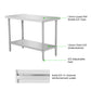 WB7-0800/A Stainless Steel Workbench