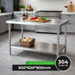 WB6-0900/A Stainless Steel Workbench