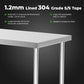 Modular System Stainless Steel Workbench – WB7-2100/A
