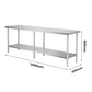 WB6-2100/A Stainless Steel Workbench