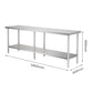 Modular System Stainless Steel Workbench – WB6-2400/A