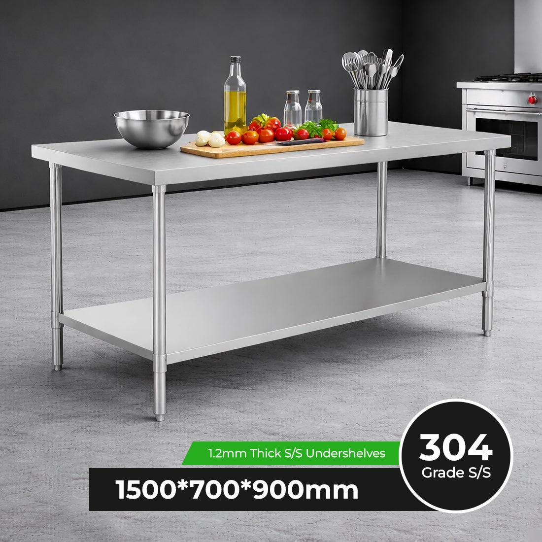 Premium Stainless Steel Workbench – WB7-1500/A