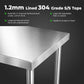 WB7-1800/A Stainless Steel Workbench