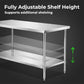 WB7-1800/A Stainless Steel Workbench