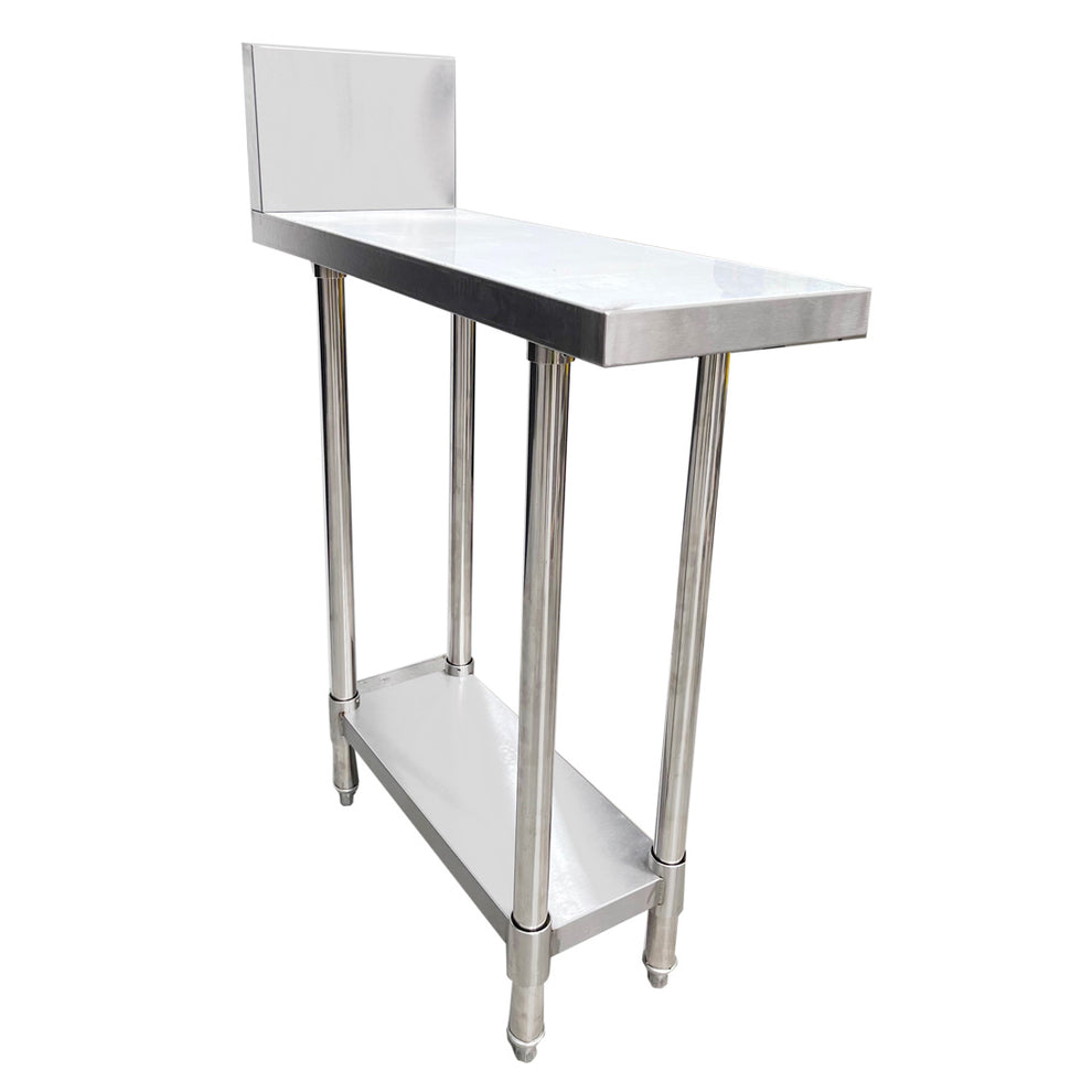 WBB-0450R Stainless Steel Kitchen Infill Bench with Splashback – Geared ...