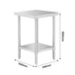 WB7-0600/A Stainless Steel Workbench