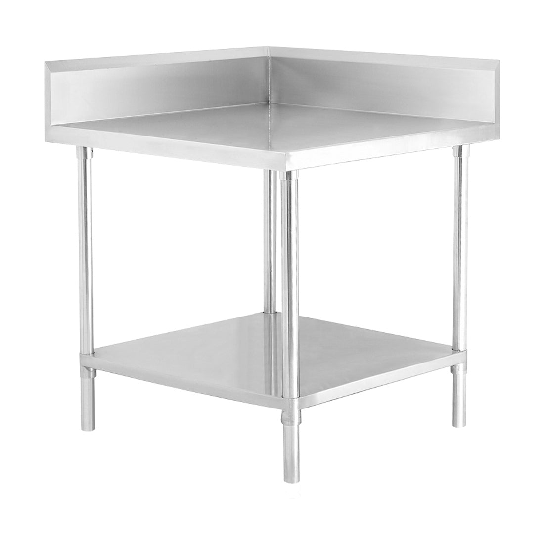 WBCB6-0600/A – Corner Workbench with 150mm Splashback & Undershelf