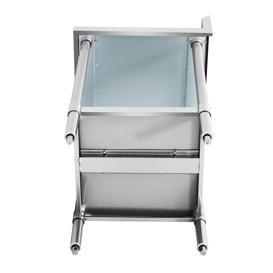 WBCB6-0600/A – Corner Workbench with 150mm Splashback & Undershelf