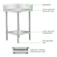 WBCB6-0600/A – Corner Workbench with 150mm Splashback & Undershelf
