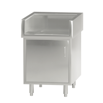 Modular System Single Door Stainless Steel Cabinet with Splash Guard – WCB8-0600