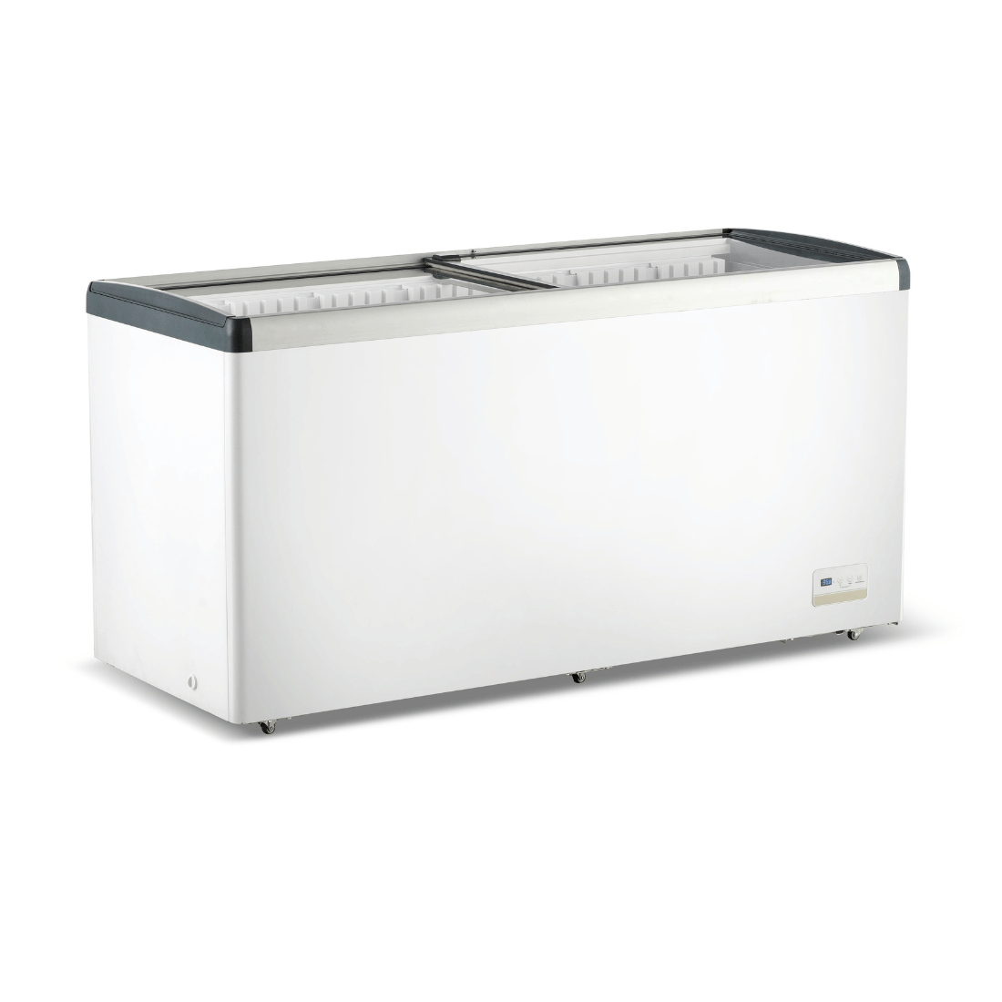 Thermaster 516L Chest Freezer with Flat Glass Sliding Lids – WD516G