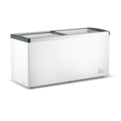 Thermaster 516L Chest Freezer with Flat Glass Sliding Lids – WD516G