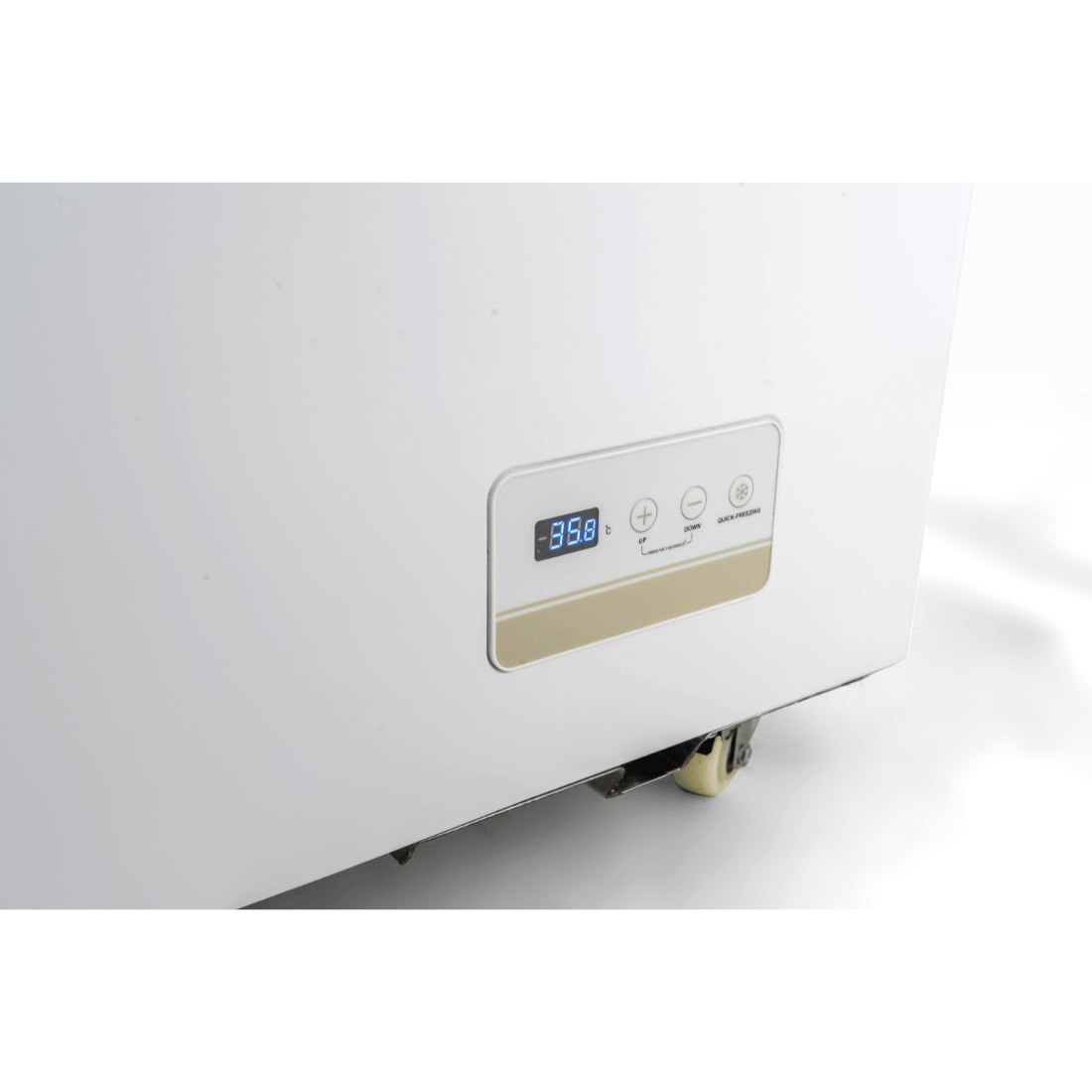Thermaster 396L Chest Freezer with Flat Glass Sliding Lids – WD396G