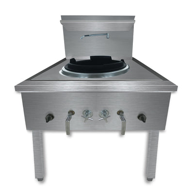 Gasmax Waterless LPG Single Wok Chimney Burner – WW-1LC