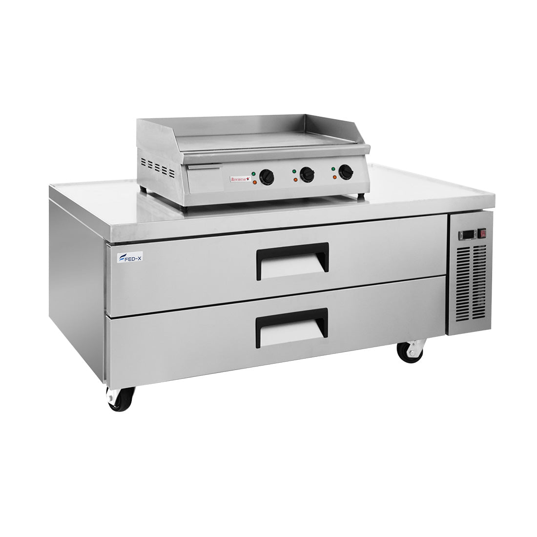 FED-X Chef Base Refrigeratied Drawer Bench 360L – XCB-60