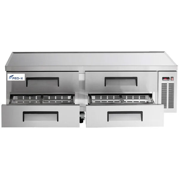 FED-X Chef Base Refrigeratied Drawer Bench 450L – XCB-72