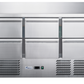 FED-X Six Drawer Compact Workbench Fridge – XGNS1300-6D