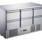 FED-X Six Drawer Compact Workbench Fridge – XGNS1300-6D