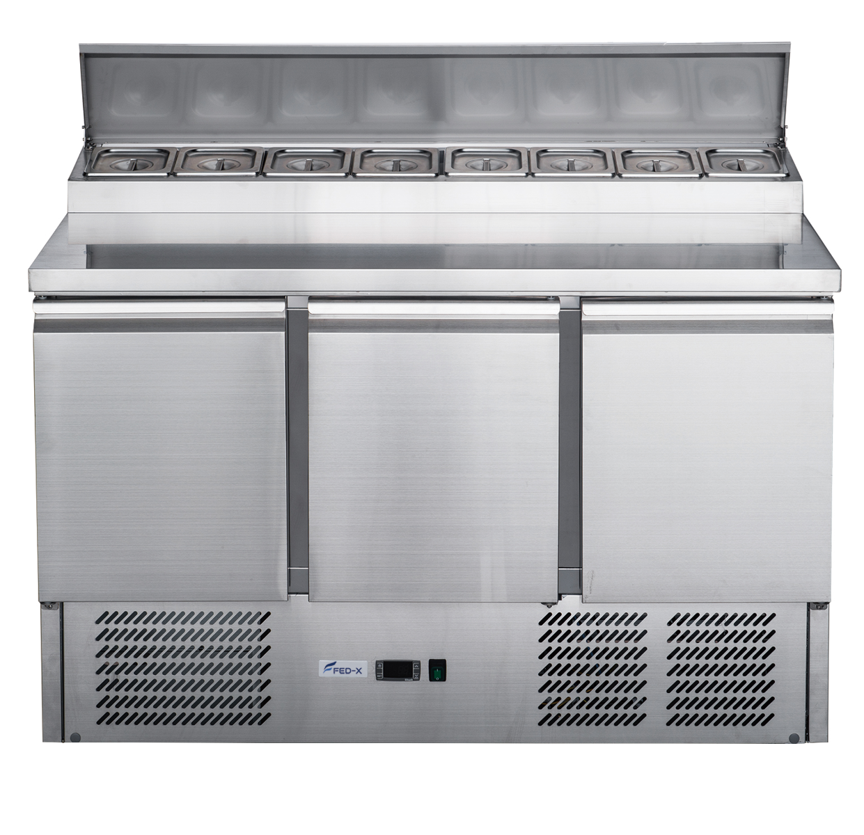 FED-X Three Door Salad Prep Fridge – XGNS1300D