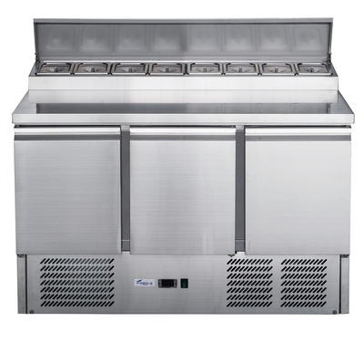 FED-X Three Door Salad Prep Fridge – XGNS1300D