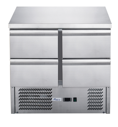 FED-X Four Drawer Compact Workbench Fridge – XGNS900-4D