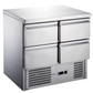 FED-X Four Drawer Compact Workbench Fridge – XGNS900-4D