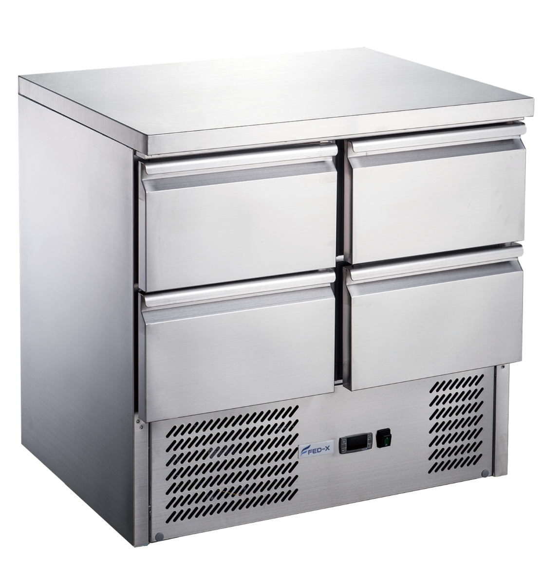 FED-X Four Drawer Compact Workbench Fridge – XGNS900-4D