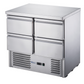 FED-X Four Drawer Compact Workbench Fridge – XGNS900-4D