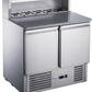 FED-X Two Door Salad Prep Fridge with Marble Top – XGNS900E