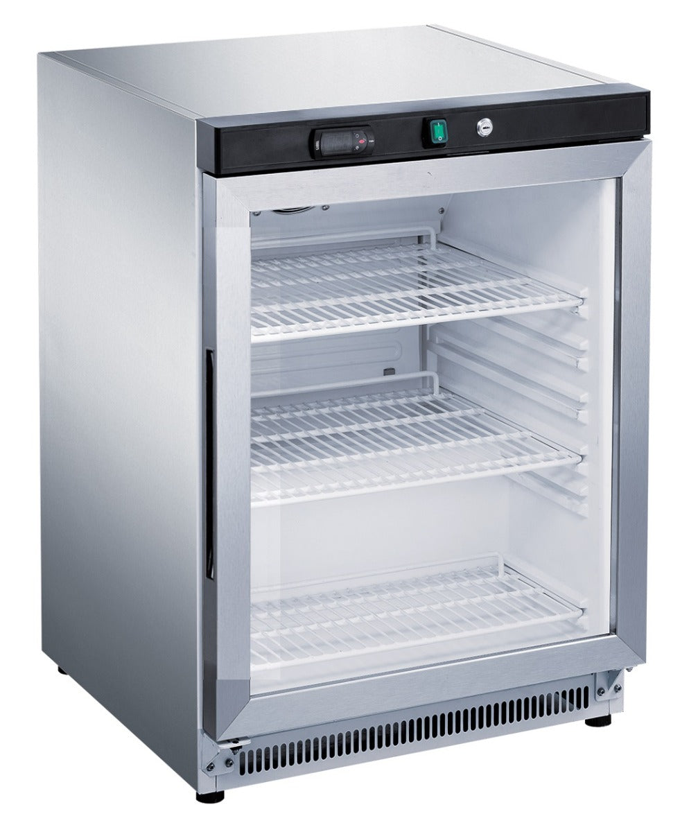 FED-X 130L Bar Cooler Glass Door – XR200SG