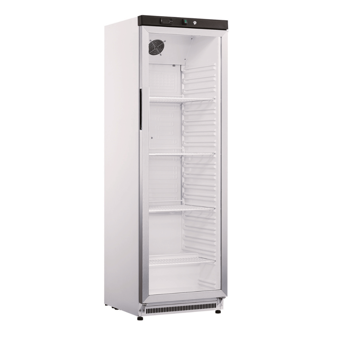 FED-X 350L Single Glass Door Fridge – XR400SG