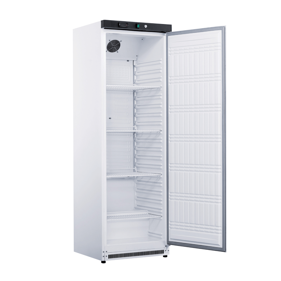 FED-X 350L S/S Single Solid Door Fridge – XR400SS