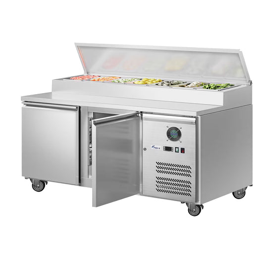 FED-X S/S Two Door Sandwich Counter – XSS7C13S2V