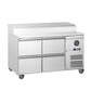 FED-X S/S Four Drawer Sandwich Counter – XSS7C13S2V-4D