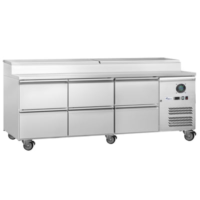 FED-X S/S Three Door Sandwich Counter – XSS8C20S3V