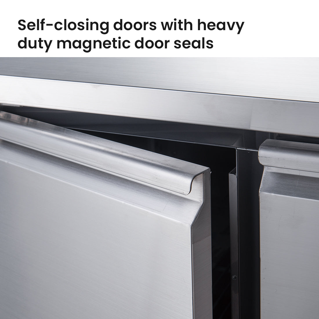 FED-X S/S Three Door Bench Fridge – XUB7C18S3V