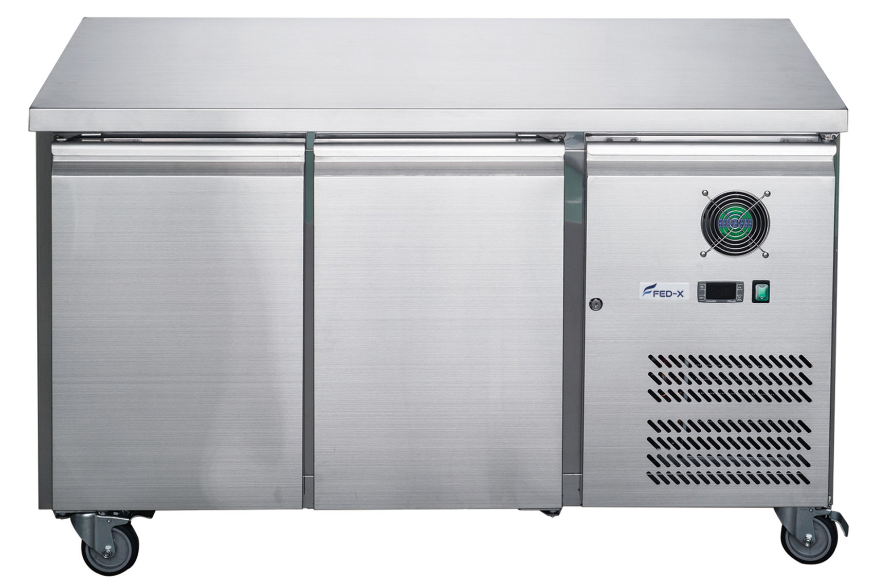 FED-X S/S Two Door Bench Fridge – XUB6C13S2V