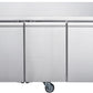 FED-X S/S Four Door Bench Fridge – XUB6C22S4V