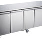 FED-X S/S Four Door Bench Fridge – XUB6C22S4V