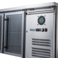 FED-X Two Glass Door Bench Fridge Stainless Steel – XUB7C13G2V