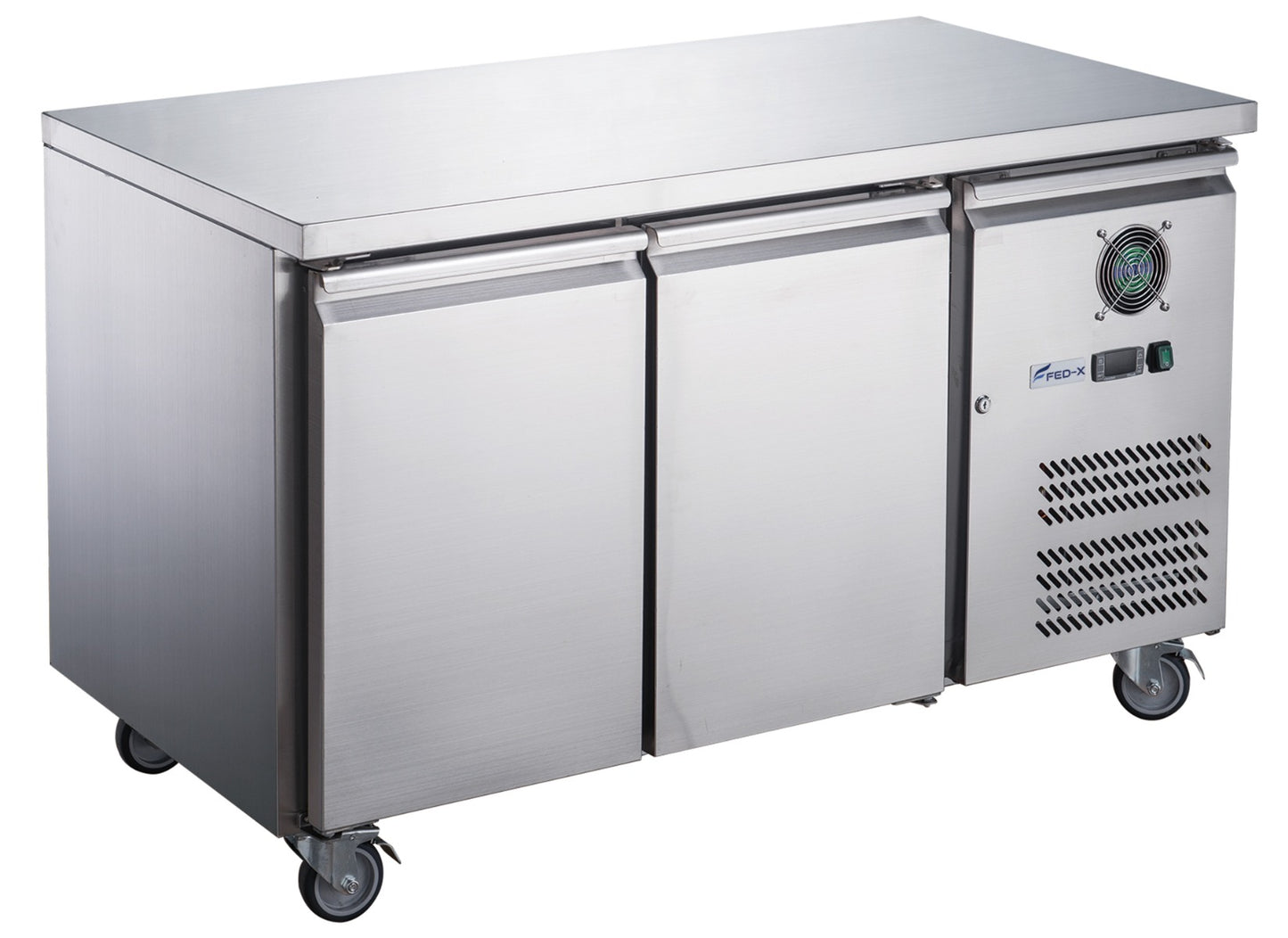 FED-X S/S Two Door Bench Fridge – XUB7C13S2V