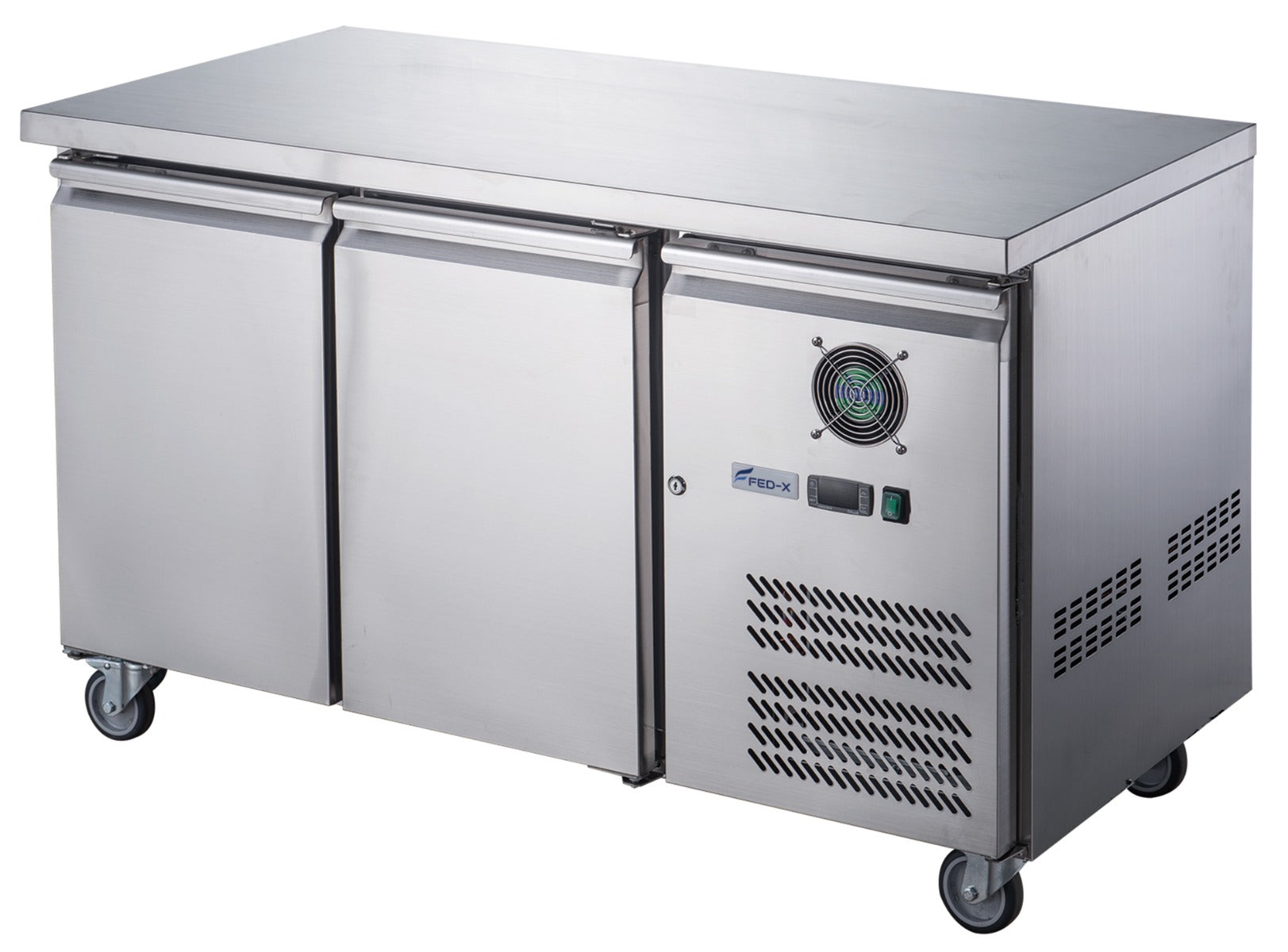 FED-X S/S Two Door Bench Fridge – XUB7C13S2V