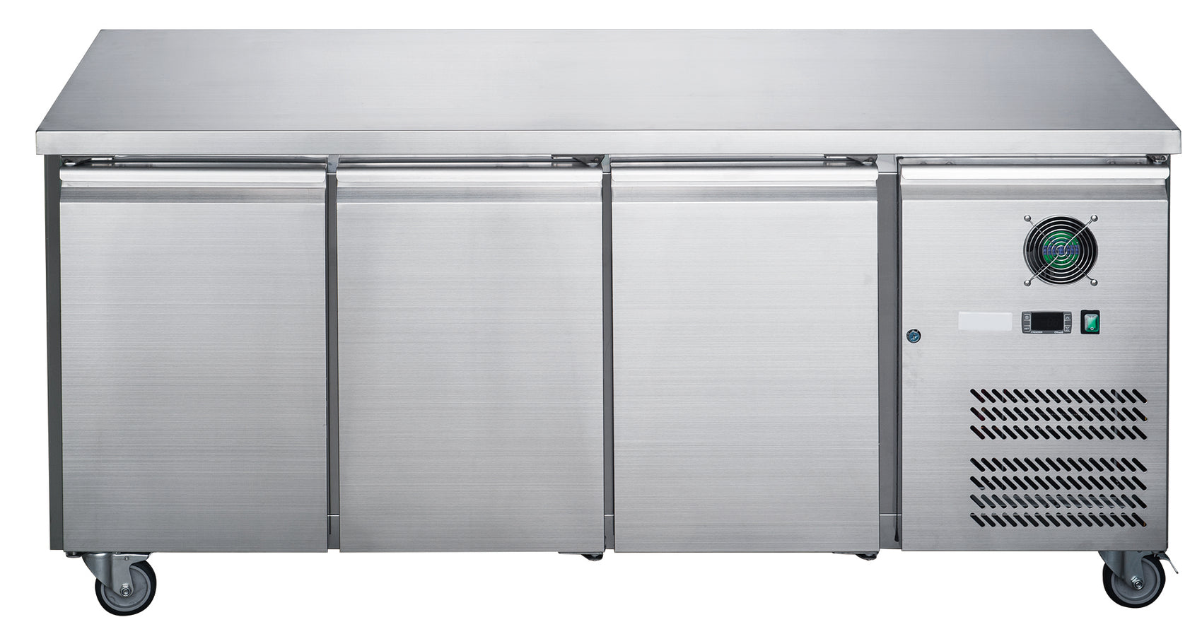 FED-X S/S Three Door Bench Fridge – XUB7C18S3V