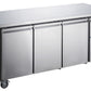FED-X S/S Three Door Bench Fridge – XUB7C18S3V