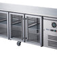 FED-X Four Glass Door Bench Fridge – XUB7C22G4V