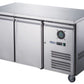 FED-X Stainless Steel Two Door Bench Freezer – XUB7F13S2V