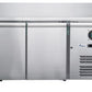 FED-X Stainless Steel Two Door Bench Freezer – XUB7F13S2V