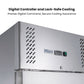 FED-X S/S Single full Door Upright Freezer – XURF400SFV