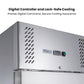 FED-X S/S Single Door Upright Fridge – XURC650SFV
