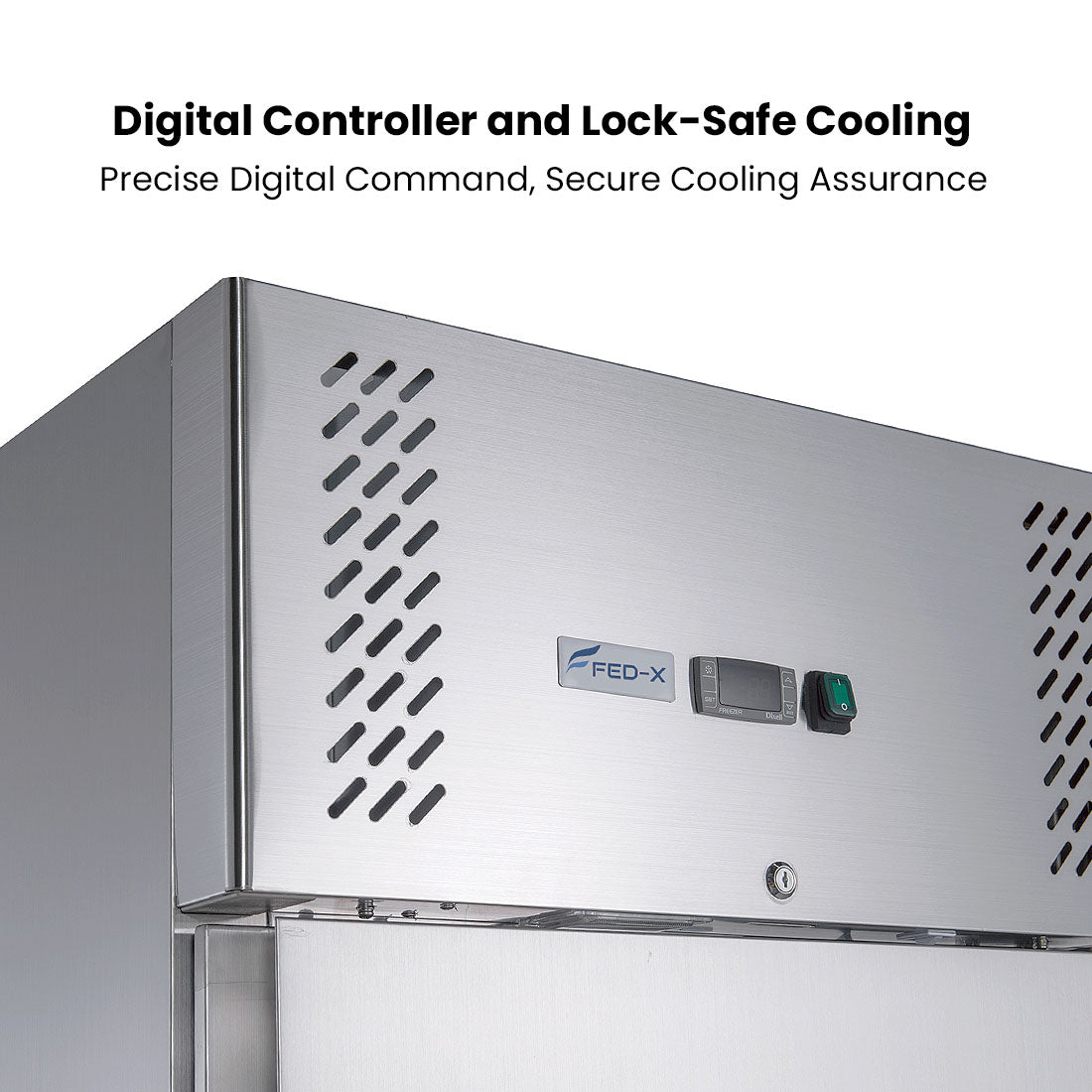 FED-X S/S Single Door Upright Fridge – XURC650SFV